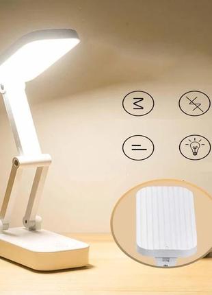 Сенсорна акумуляторна настільна лампа digad 1916 2,5 w 3000-6000 k