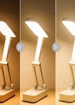 Сенсорна акумуляторна настільна лампа digad 1916 2,5 w 3000-6000 k