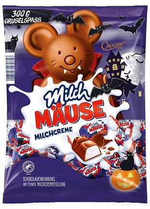 Шоколадные конфеты choceur milch mause milchcreme halloween 300g