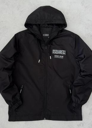 Вітрівка dsquared2 чорна