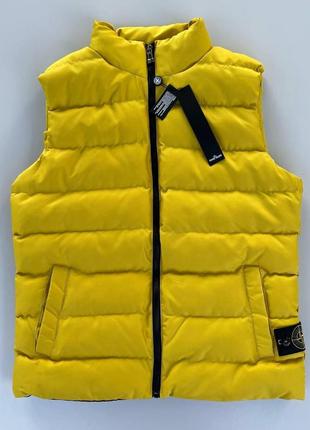 Жилет жовтий stone island розпродаж sale