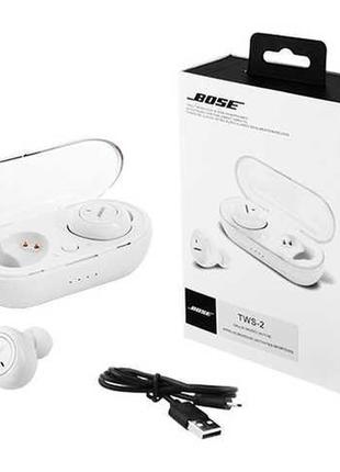 Беспроводные блютуз наушники bose tws 2 white