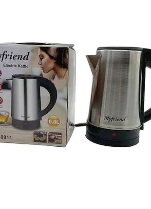 Чайник электрический myfriend mf-0811, 800 мл