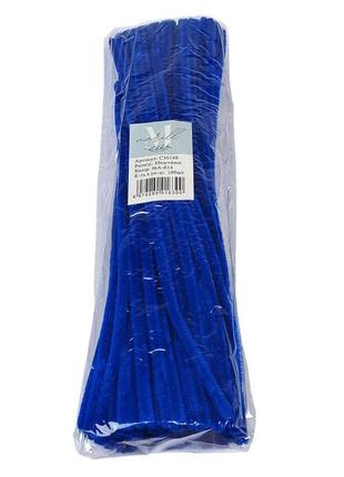 Синельний дріт, 300 х 6мм, королівський синій, 100 шт c30148 royal blue-a-014 knz