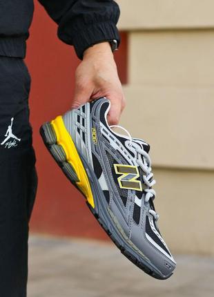 Чоловічі кросівки new balance 1906u black/yellow3 фото