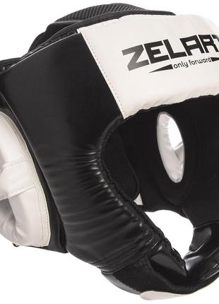 Шолом боксерський відкритий zelart bo-1386 m-xl кольору в асортименті
