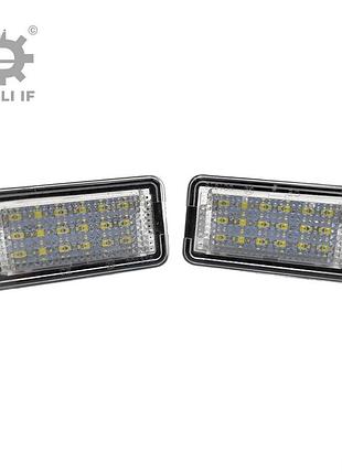 Плафон підсвітки номера led a6 c6 audi 8e0807430a 8e0807430b 8e0943021 8e0943022