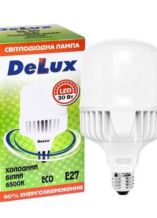 Лампа светодиодная delux bl 80 30w e27 6500k высокомощная