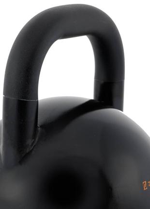 Гиря сталева пофарбована чорна zelart ta-7795-12 12 кг чорний5 фото