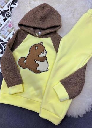 Теплий костюм  для дівчинки на  104 см,116 см, 122,128 см