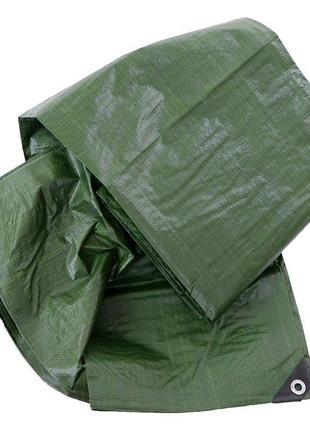 Тент тарпаулиновый sturm mil-tec tarpaulin 480 см х 600 см olive5 фото