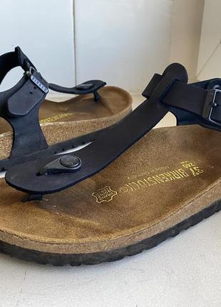 Босоножки кожаные birkenstock 37р. оригинал