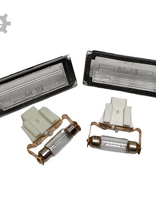 Фонарь подсветка номера ducato fiat 1307272070 735430904 6350z3 6350.ax комплект 2шт