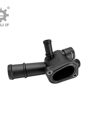 Фланец пласмасовий патрубок охлаждающей жидкости fabia 1 skoda 1.2-1.9d 038121132c