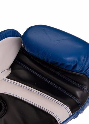 Перчатки боксерские ufc pro fitness uhk-75114 18 унций синий4 фото
