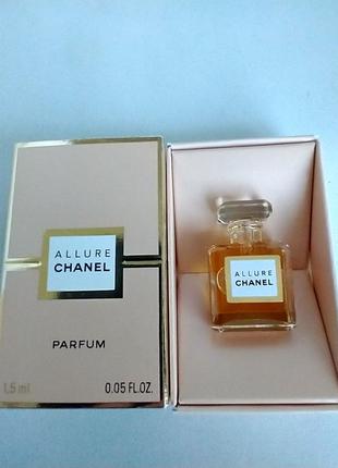 Chanel allure parfum (духи). миниатюра.5 фото