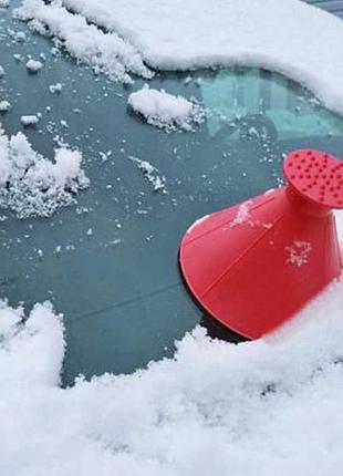 Круглый скребок от льда и снега scrape-a-round