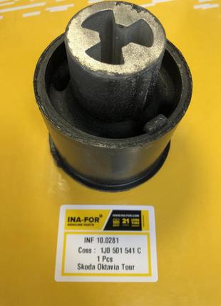 Сайлентблок задньої балки vw golf 4/bora/skoda octavia/гольф 4/бора/шкода октавія