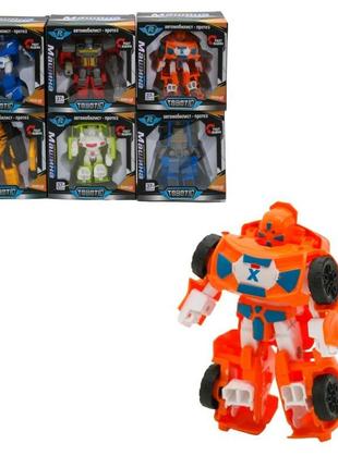 168-161 трансформер тобот 10, микс видов, подвижные детали, в коробке
