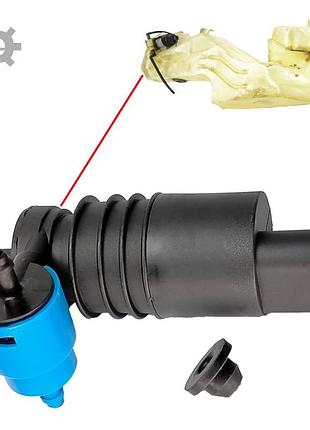 Насос омывателя стекла a6 c5 audi 1j6955651 1t0955651a 1k6955651