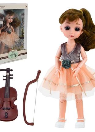 107 qj кукла emily с аксессуарами в коробке