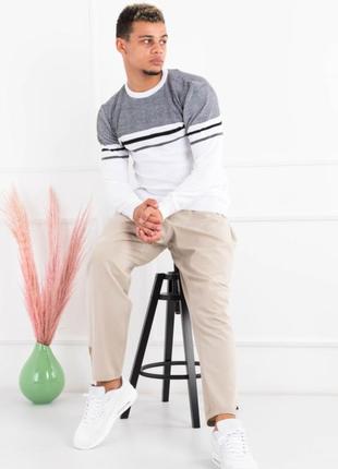 Мужской свитер джемпер осень деми