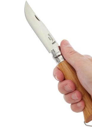 Ніж opinel №10 vri corkscrew+bottle opener6 фото