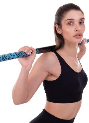 Палка гимнастическая бодибар body bar zelart fi-2611-4 вес 4кг