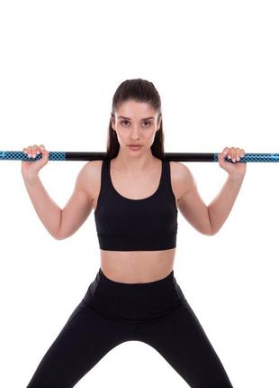 Палка гимнастическая бодибар body bar zelart fi-2611-4 вес 4кг