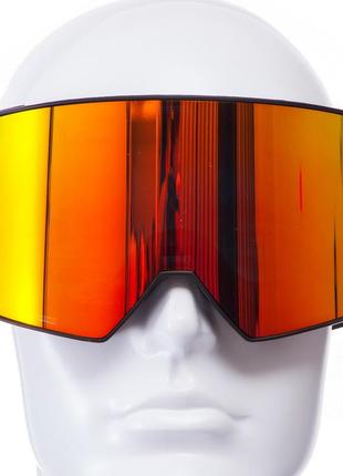 Гірськолижні окуляри магнітні sposune hx010 (tpu,подвійні лінзи,pc,антифог, кольори в асортименті)7 фото