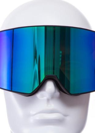Гірськолижні окуляри магнітні sposune hx010 (tpu,подвійні лінзи,pc,антифог, кольори в асортименті)5 фото