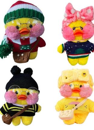 Утка  lalafanfan в металических очках