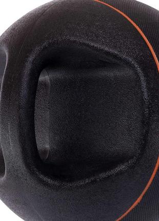 Мяч медицинский медбол с двумя ручками zelart ta-7827-6 вес-6кг резина d-27,5см...