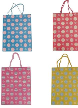 223 xl пакет подарочный 31*41*12 см, 4 цвета