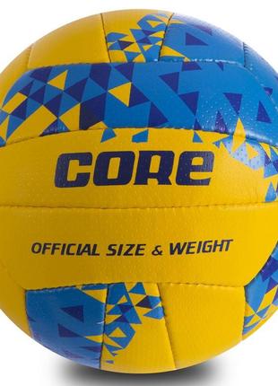М'яч волейбольний composite leather core crv-032 no5