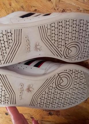 Кожаные кроссовки adidas7 фото