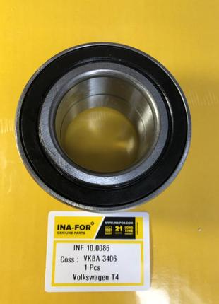 Підшипник маточини передній/задній vw transporter t4 90-