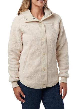 Пальто женское 5.11 tactical frances fleece coat l vanilla1 фото