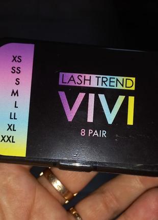Валики для ламинирования ресниц vivivi ов 8 пар