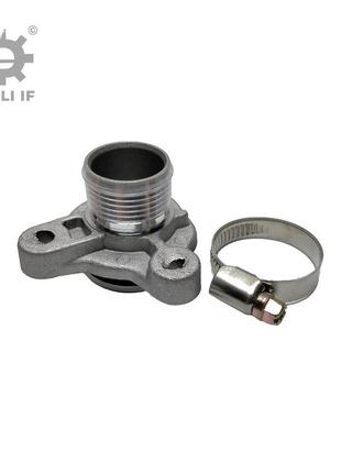 Фланець патрубок системи охолодження 7 e66 bmw n51-54 11537544638 11537580969 11537541992