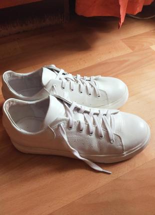 Кожаные кеды, индивидуальный пошив