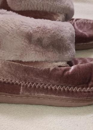 Тапочки хутряні закриті, чуні2 фото