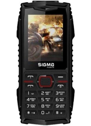 Телефон sigma mobile x-treme az68 ds black/red (код товару:16827)