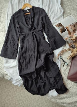 Чорна довга сукня h&m xs