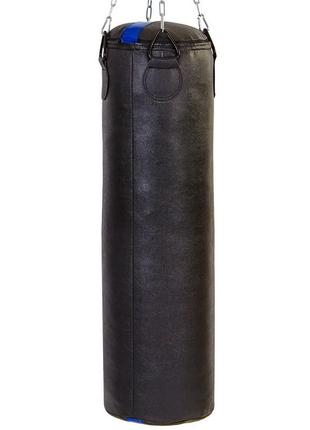 Мешок боксерский цилиндр lev lv-2804 высота 100см черный2 фото