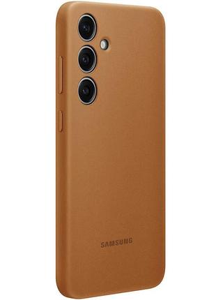 Кожаный чехол leather case (aaa) для samsung galaxy s24+ 2