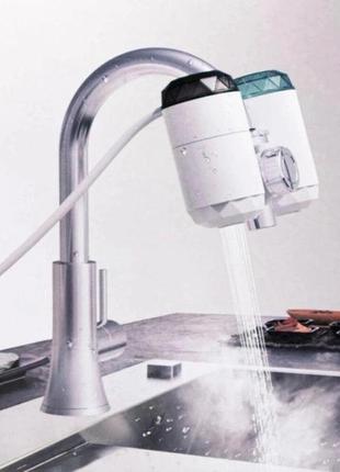 Водонагреватель проточный с фильтром zsw-d01