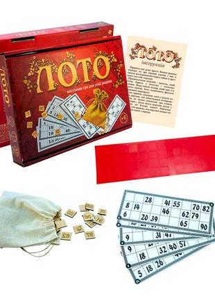 30656 настільна гра (укр) лото