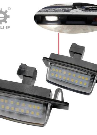 Фонарь подсветка номера led lancer mitsubishi 6340f6 6340-f6 1141283 1141-283