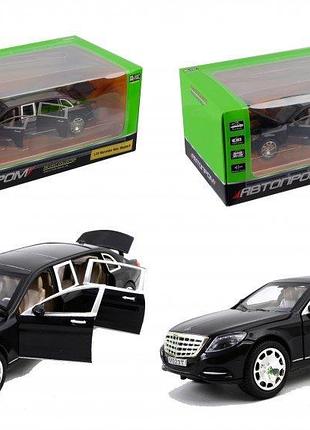 7686  машина металл автопром, 1:24 mercedes benz